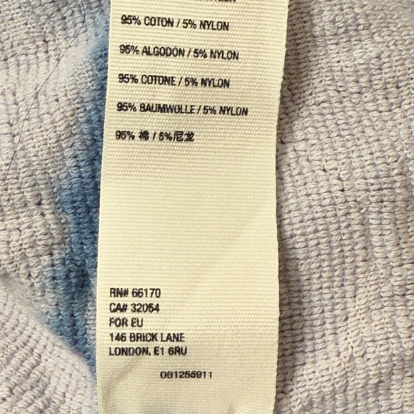 Free People Women’s Extra Small Sunrise Polo Henley Pullover Sweater Tie Dye - Picture 8 of 14